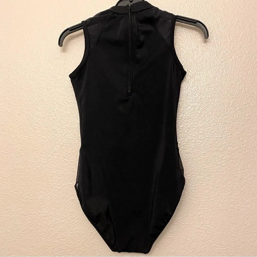 WEISSMAN Dance contemporary solo black Crystal illusion competition MT9746 MC